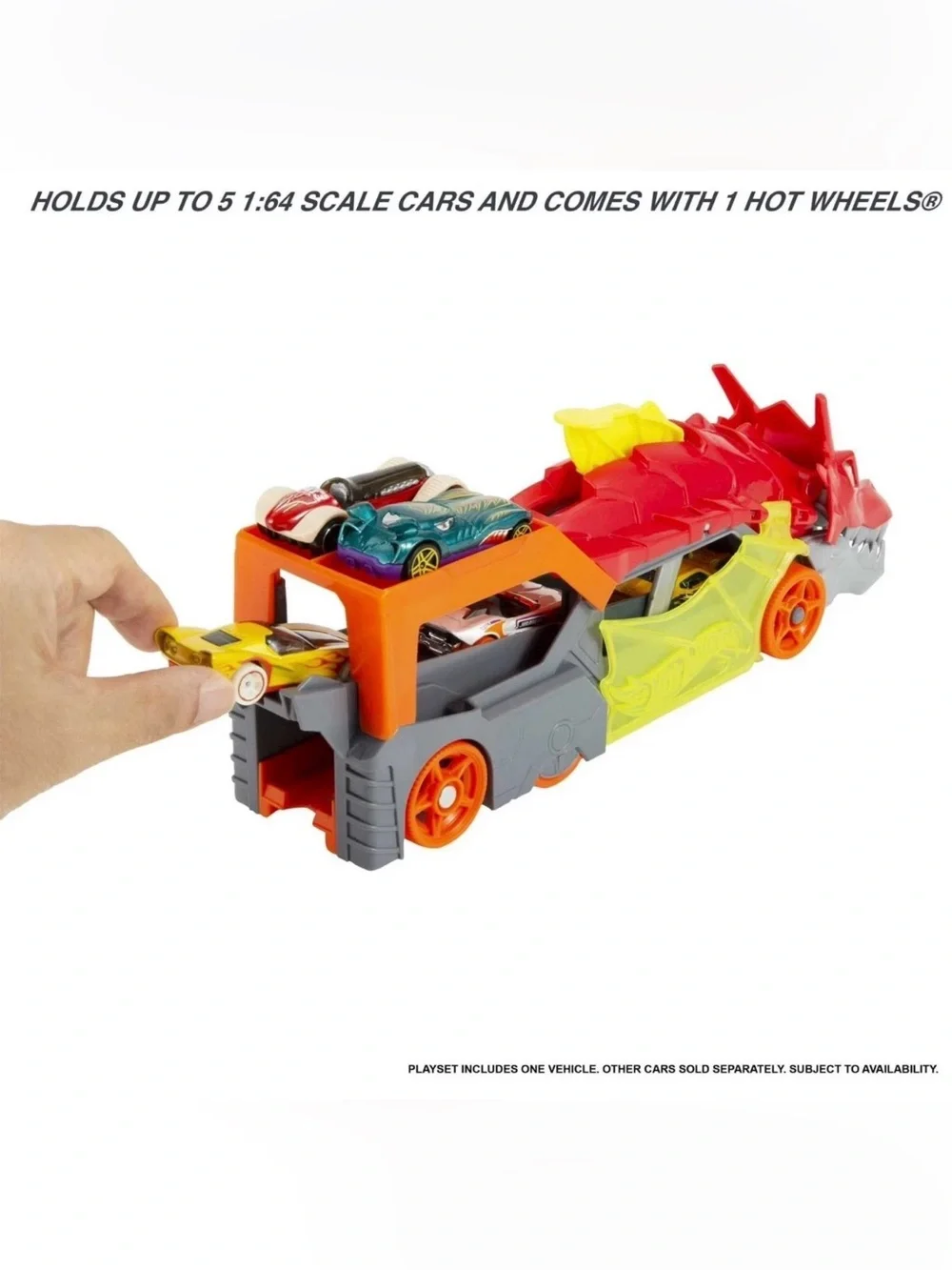 Hot Wheels City Dragon Launch Transporter Includes One Hot Wheels Car New in Box